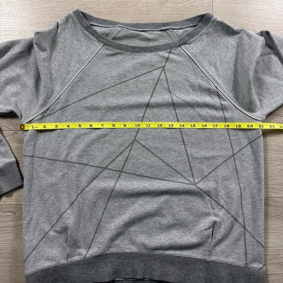 Lululemon Crew Love Pullover *Reflective Heathered Medium Grey - Picture 11 of 13